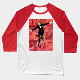 Dancing Man of the Movies _ Astaire Baseball T-Shirt